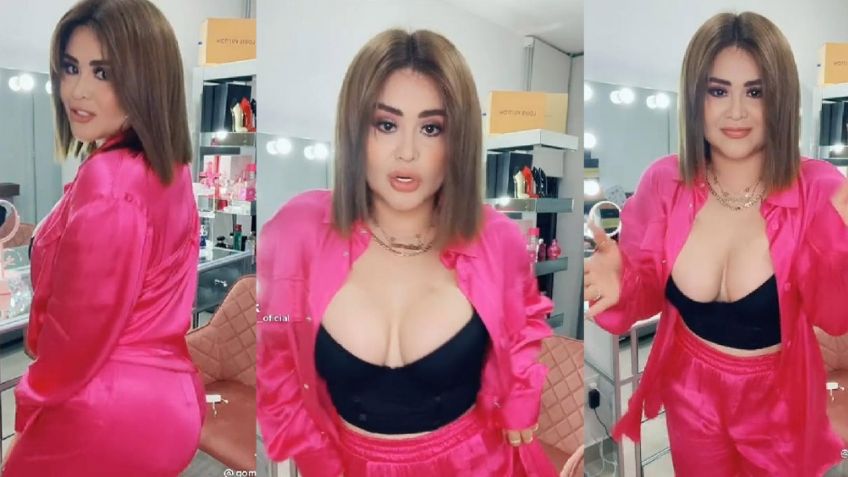 'Gomita' deja en shock a TikTok al presumir su belleza con infartante 'look': "Pero son de silicón"
