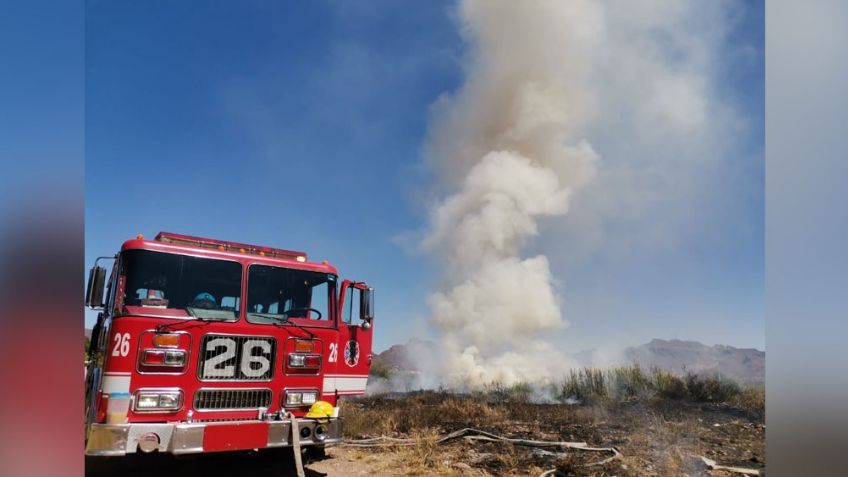 Incendios forestales y basura es un dolor de cabeza para Bomberos de Guaymas