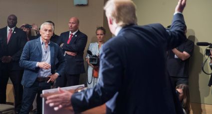 El tenso encuentro entre el periodista Jorge Ramos y el expresidente Donald Trump