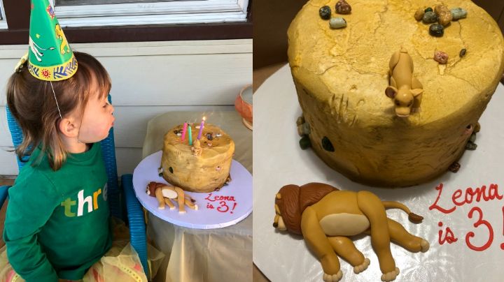 ¿Sin ganas de compartir ? Cumpleañera pide un pastel triste para que nadie le pidiera