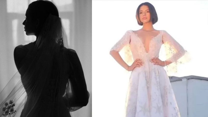 ¿Hay boda en la dinastía? Ángela Aguilar muestra reveladora FOTO vestida de novia