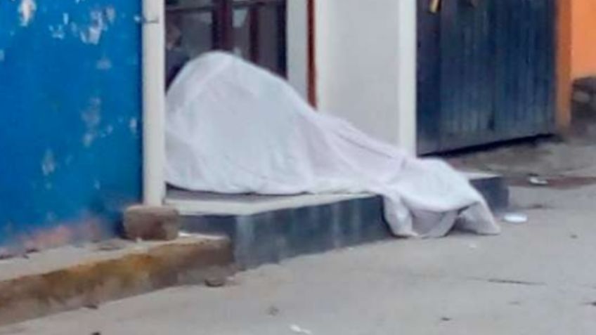 Un disparo en la cabeza acaba con la vida de Nicolás; su cuerpo quedó tirado en la calle