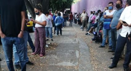 Ciudadanos de SLP reportan tardar hasta 3 horas para emitir su voto en algunas casillas