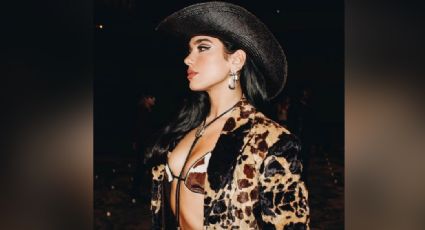 ¡Al puro estilo de Ángela Aguilar! Dua Lipa enamora a todo Instagram en 'outfit' vaquero