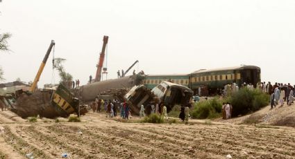 Choque de trenes en Pakistán suma más víctimas fatales: Ya son 40 los muertos