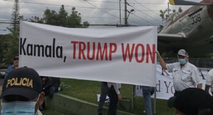 "Trump won": Reciben a la vicepresidenta Kamala Harris con protestas en Guatemala