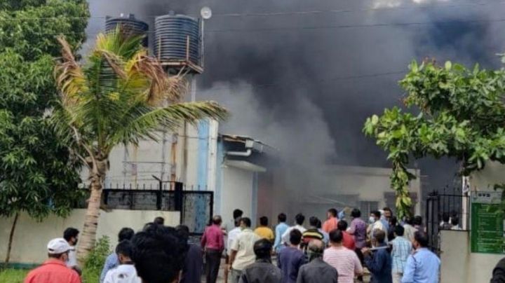 17 muertos es el saldo que dejó el incendio de una fábrica de productos químicos en India