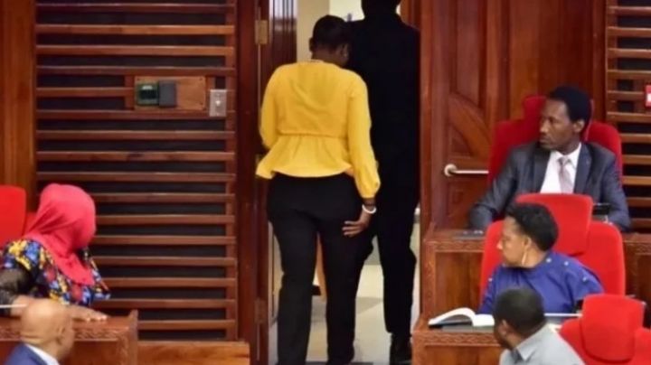 Expulsan a una diputada por usar pantalones muy ajustados: "Vaya a vestirse bien"