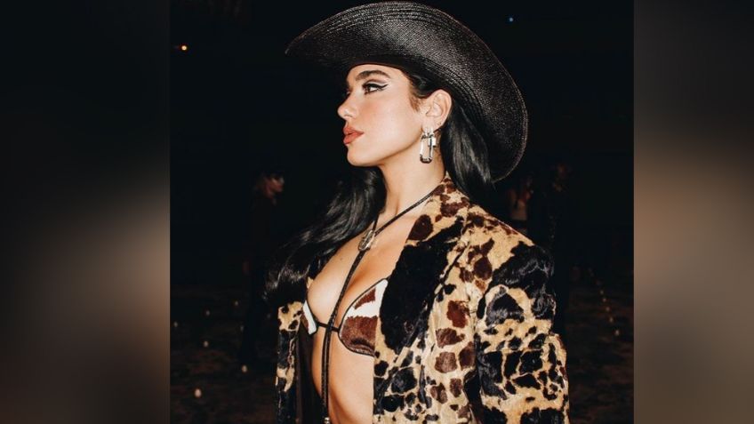 ¡Al puro estilo de Ángela Aguilar! Dua Lipa enamora a todo Instagram en 'outfit' vaquero