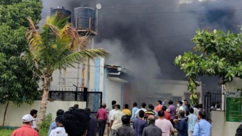 17 muertos es el saldo que dejó el incendio de una fábrica de productos químicos en India