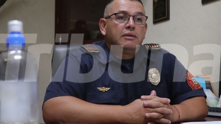 Departamento de Bomberos en Cajeme organiza carwash en apoyo a un exelemento