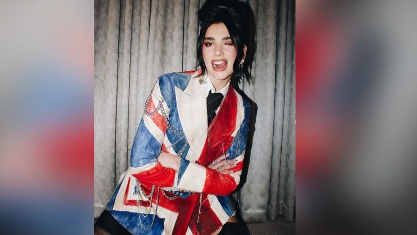 Dua Lipa cautiva todo Instagram en coqueto bañador desde la piscina