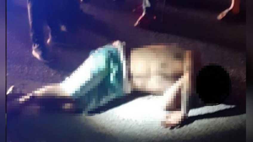 Hombre queda sin vida sobre el asfalto tras ser baleado en un intento de asalto