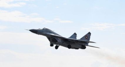 Un avión MiG-29 se estrella en el Mar Negro; las autoridades buscan al piloto desaparecido