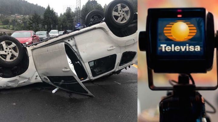 Tras brutal accidente, famoso actor de Televisa reaparece en 'Hoy'; volcó en carretera y así quedó