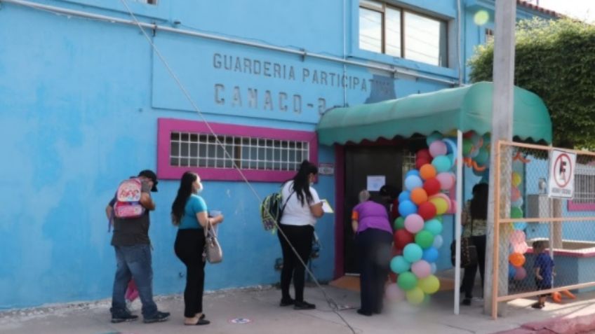 Con todas las medidas sanitarias, reabren guarderías del IMSS en Cajeme
