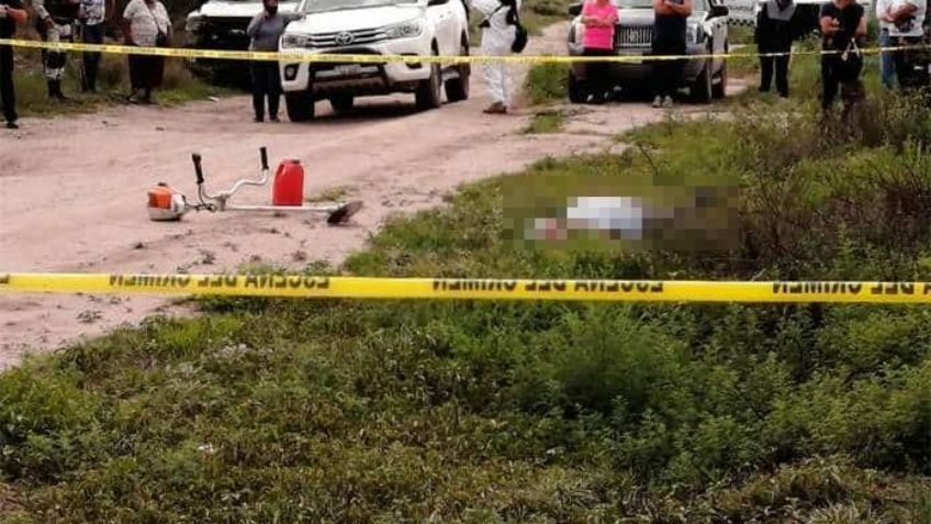 Brutal homicidio: Mientras trabajaba, hombres armados balean a adulto mayor en un monte
