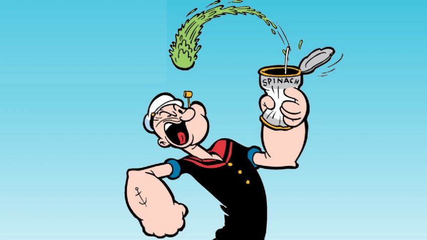 ¿'Popeye' mintió? Rompe el mito y descubre si la espinaca te da mayor fuerza física