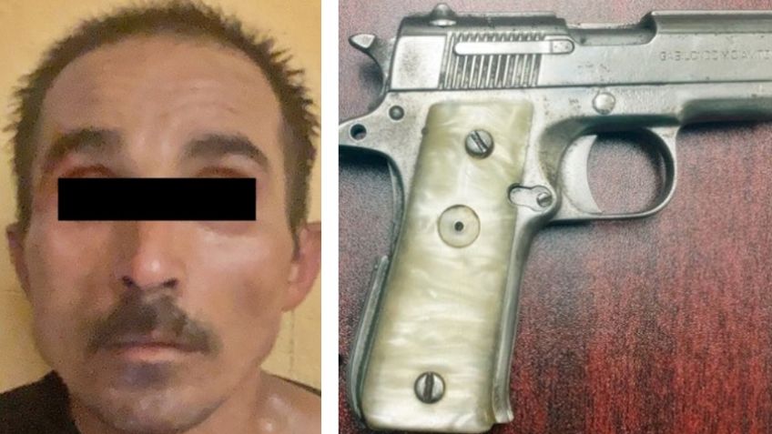 Cae sujeto que intentó matar a tiros a dos policías en Hermosillo; tiene antecedentes penales