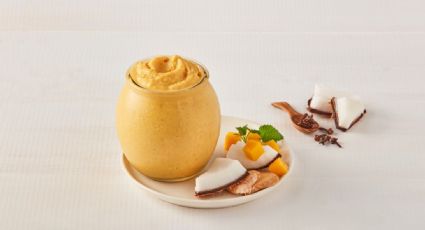 ¡Rico y saludable! Disfruta del sabor del trópico con este delicioso 'smothie' de mango