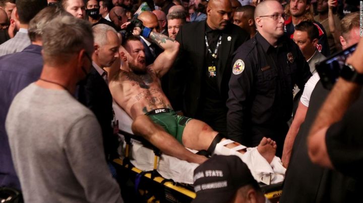 Conor McGregor arremete contra Poirier tras su fractura en el UFC 264