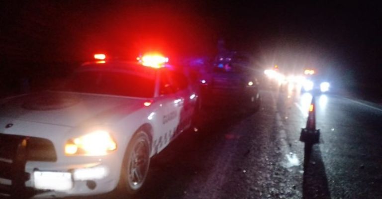 Autoridades llegan al sitio