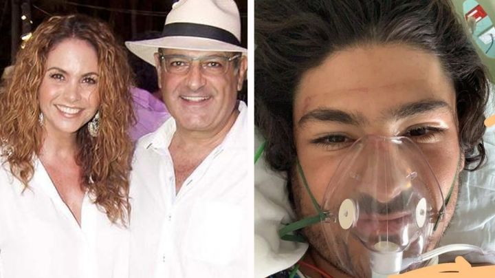 ¡Casi queda paralítico! Así continúa hijastro de Lucero tras sufrir brutal accidente de paracaídas