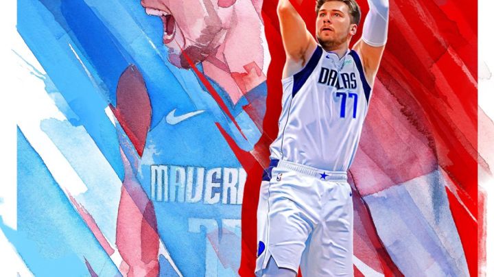 ¡De portada! Luka Doncic es la estrella del videojuego de basquetbol NBA 2K22