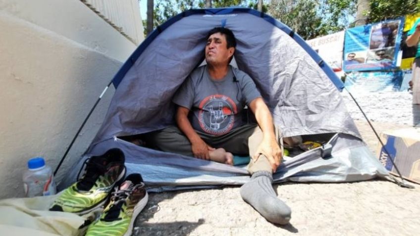 Desaparece José Eloy: Caminaba a la CDMX para buscar a su hijo desaparecido en 2014