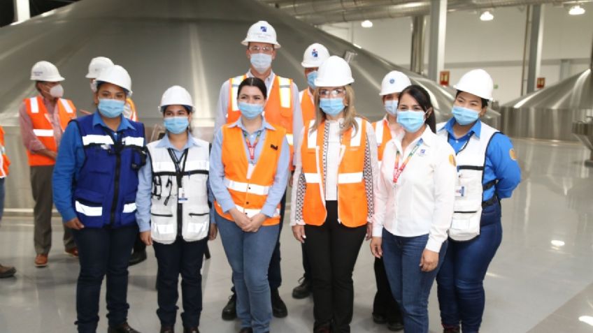 Constellation Brands aumenta empleos en Ciudad Obregón, asegura Claudia Pavlovich