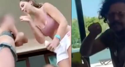 ¡Hubo golpes! TV Azteca filtra VIDEO de brutal pelea entre actor de Televisa y su ex frente a sus hijas
