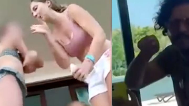 ¡Hubo golpes! TV Azteca filtra VIDEO de brutal pelea entre actor de Televisa y su ex frente a sus hijas