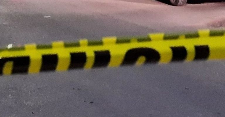 Acordonan al lugar de los hechos