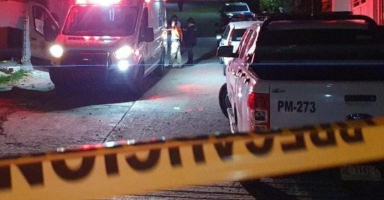 Acordonan el sitio del crimen