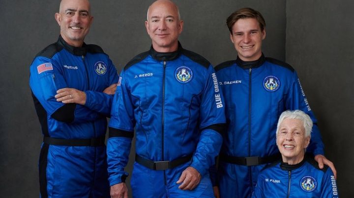 (IMÁGENES) Blue Origin: Así fue el increíble viaje al espacio de Jeff Bezos, exCEO de Amazon