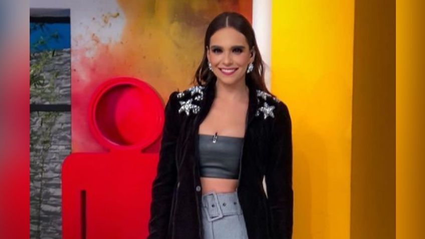 Tania Rincón derrite a Instagram al posar con tremenda minifalda desde Televisa: "Esas piernas"