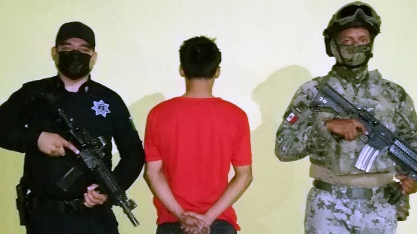 Cae menor armado en Ciudad Obregón; habría asaltado tienda de accesorios para telefonía