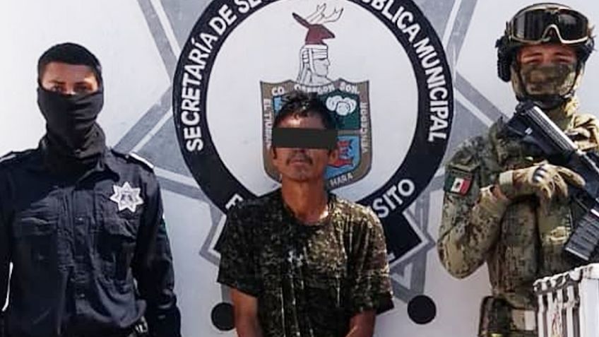 Ciudad Obregón: Lo sorprende la Policía con moto de repartidor con reporte de robo