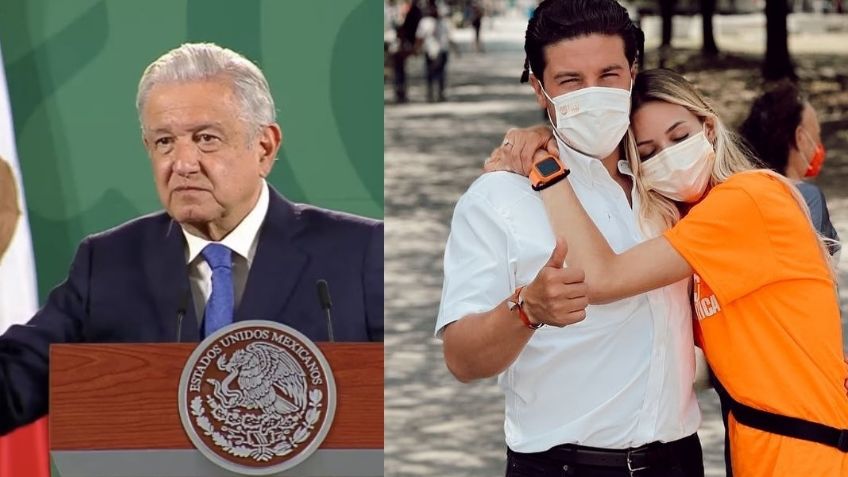 ¡Contra el INE! AMLO apoyaría a Mariana Rodríguez, esposa de Samuel García, tras denuncia
