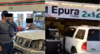 VIDEO: ¡De no creerse! Camioneta colisiona contra tienda y atropella a Rosa y a su hijo de 7 años
