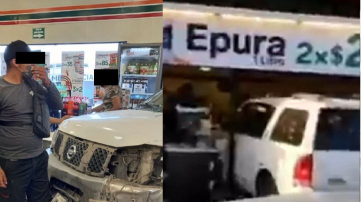 VIDEO: ¡De no creerse! Camioneta colisiona contra tienda y atropella a Rosa y a su hijo de 7 años