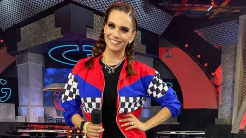 Tunden a Tania Rincón por 'homenajear' a conductor de TV Azteca en vivo en Televisa: FOTOS