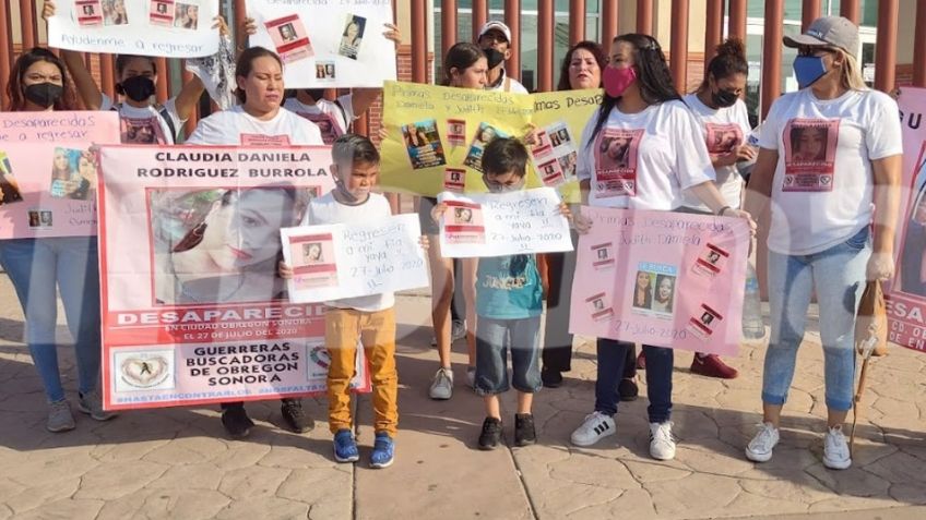 A un año de la desaparición de Claudia y Judith, sus familiares exigen respuestas en Cajeme