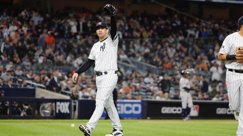 Mexicano Luis Cessa es cambiado a los Rojos; se despide de Yanquis y sus aficionados