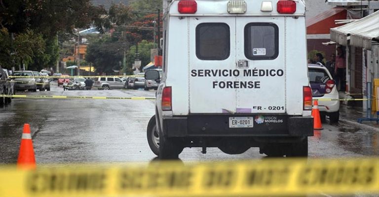 Acordonan el sitio del crimen