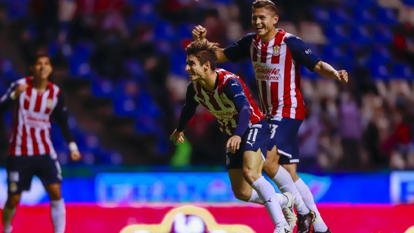 ¡Ganaron las Chivas! El Guadalajara saca los tres puntos en su visita al Puebla