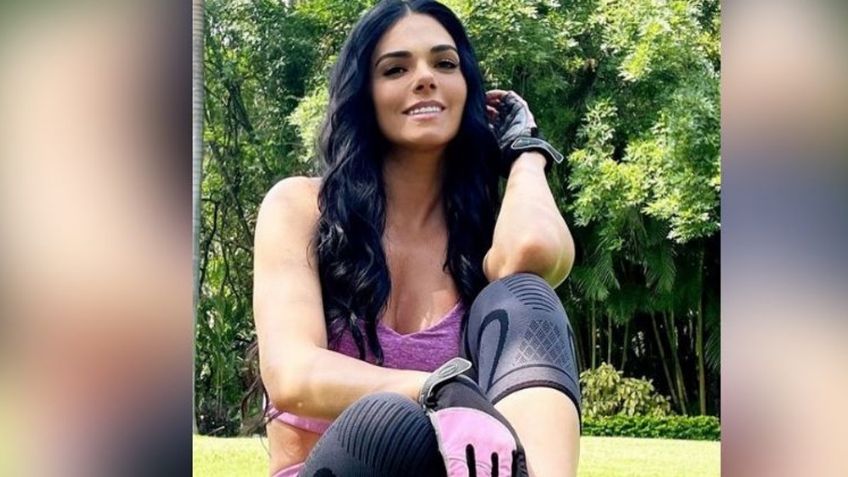 Livia Brito cautiva Televisa la lucirse en coqueto atuendo blanco desde 'Hoy'