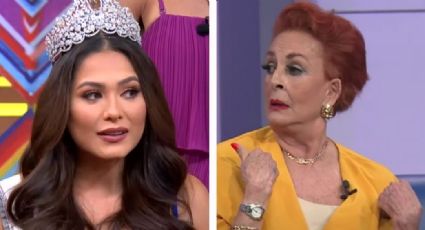 ¿Y los modales? Destrozan a Talina Fernández por toser en la cara a Andrea Meza, Miss Universo 2020