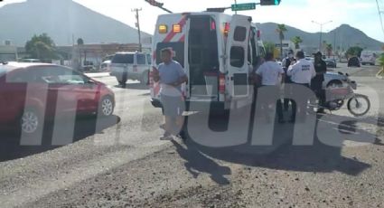 Guaymas: Motociclista es atropellado en la Carretera Internacional; iba a exceso de velocidad