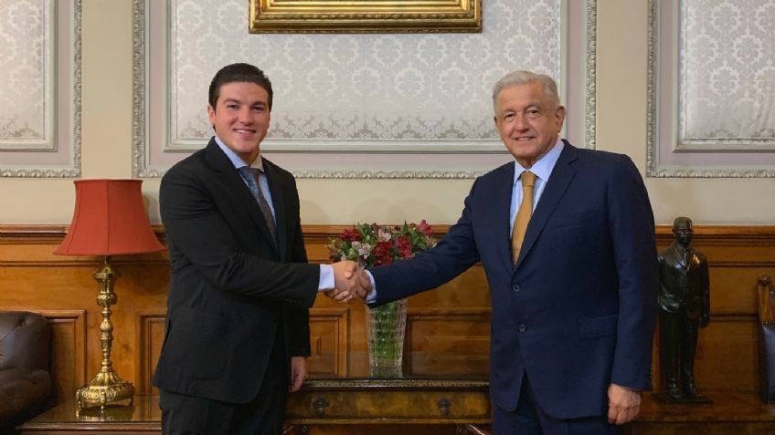 AMLO apoya iniciativa de Samuel García de vacunar contra el Covid-19 en la frontera de NL con EU